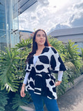 RuanaChal Cow Print Signature